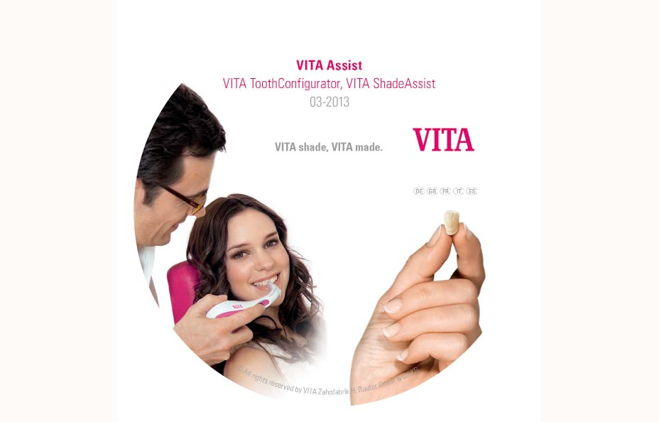 VITA Assist VITA ShadeAssist / VITA ToothConfigurator Product description VITA Assist è un programma, che agevola la comunicazione tra odontoiatra e odontotecnico, nonché operatore e paziente.