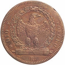 3351 20 Lire 1867 A.