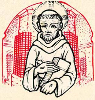 L altro personaggio che ispira senza dubbio la filosofia dell eremita morronese, è San Francesco d Assisi (ca. 1182-1226).
