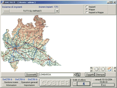Ecco come si potrebbe presentare lo sfondo di una mappa della Lombardia: 3 Se siamo soddisfatti del nostro sfondo (perché al momento senza oggetti o link di