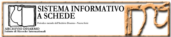 Periodico mensile dell'archivio Disarmo - Nuova Serie - anno 16 n 6 giugno 2003 3,00 LE ESPORTAZIONI DI ARMI ITALIANE NEL 2002 I DATI UFFICIALI DELLA RELAZIONE DELLA PRESIDENZA DEL CONSIGLIO AL