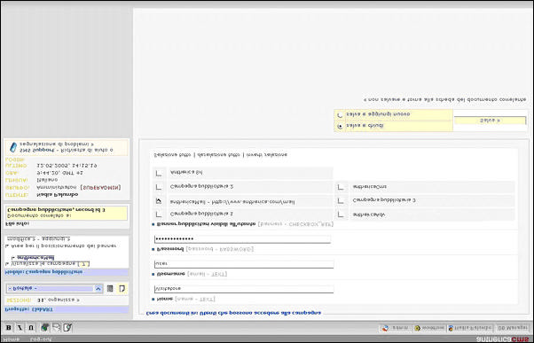 4.4 Scheda dell utente Nella scheda di ogni utente vengono presentate le seguenti informazioni:? nome dell utente? username e password per l accesso riservato?