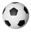 Spagna Prodotto: palla di gomma Marca: H&M O/N 767680 Descrizione: piccola e soffice palla in gomma schiumata, decorata con il design classico della palla da calcio. Misura circa 9 cm.