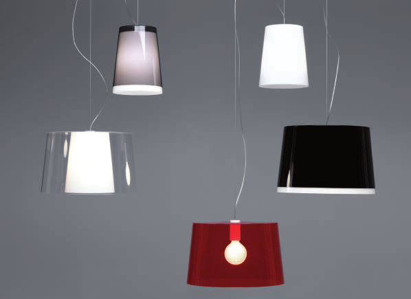 L001 Design Alberto Basaglia and Natalia Rota Nodari La collezione di lampade L001 si compone di lampade a sospensione, da terra e da tavolo.