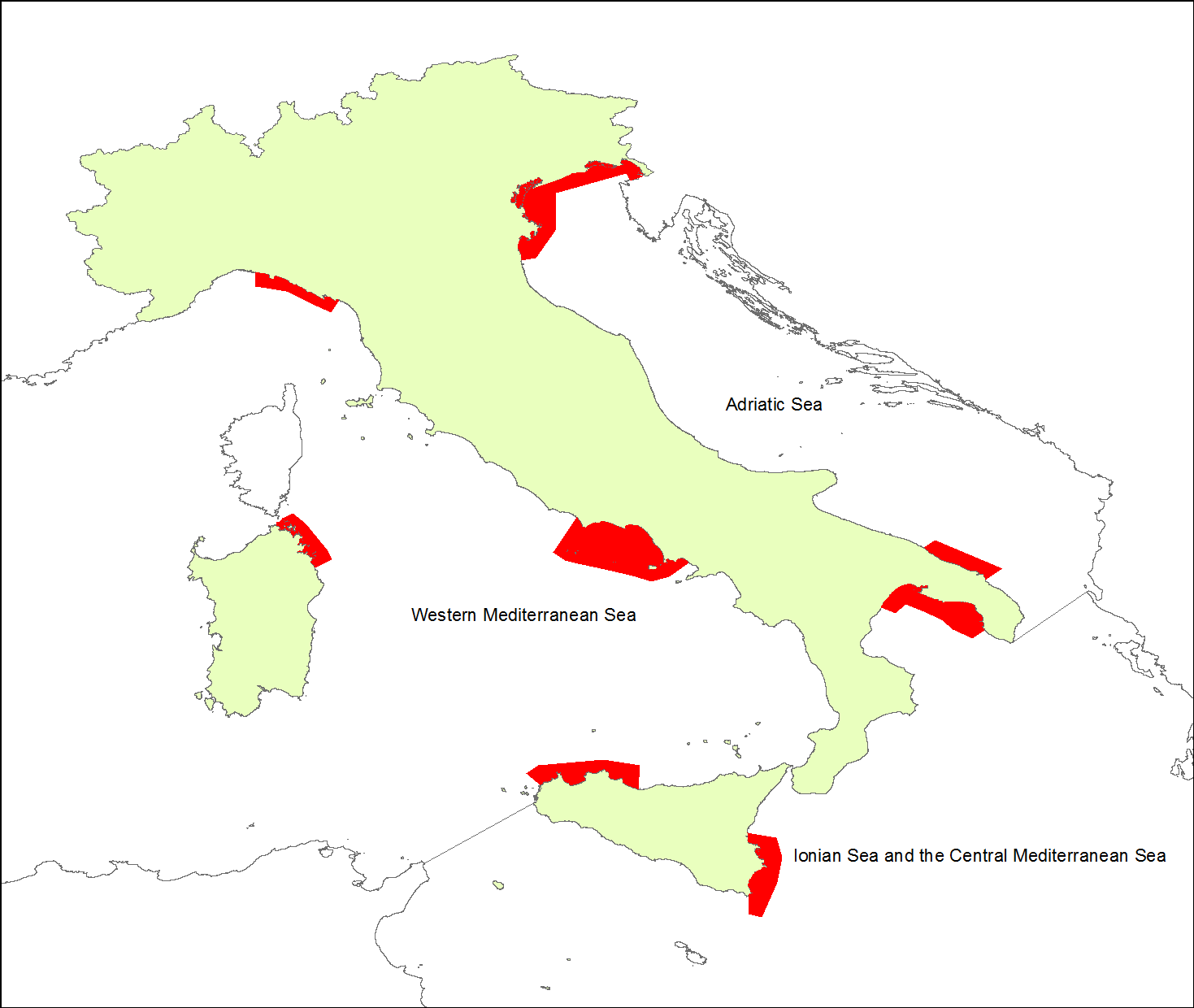 significativi dal punto di vista temporale sono disponibili solo per l area di valutazione della Puglia.