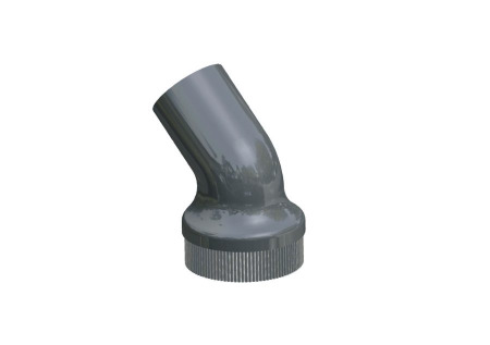 LANCIA CONICA PUNTA CURVA ANTISTATICA - FORO 10-25mm Antistatic curved-tip cone nozzle - tip 10-25mm Ventouse à point