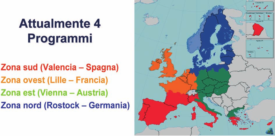 3.3 Sezione C - Cooperazione interregionale 3.3.1 Programma INTERREG III C Nell ambito della Sezione C: le azioni di cooperazione possono essere attuate da soggetti dell intero territorio comunitario