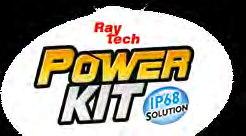KIT IP68 POWER KIT BT Power Kit IP68 L unico KIT IP68 riaccessibile e riutilizzabile anche se la cassetta è installata al soffitto o incassata!