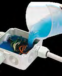 Kit completo per una perfetta connessione IP68 Isolato con Magic Power Gel l innovativo gel in monobottiglia autoagglomerante Utilizzabile anche in condizioni ambientali