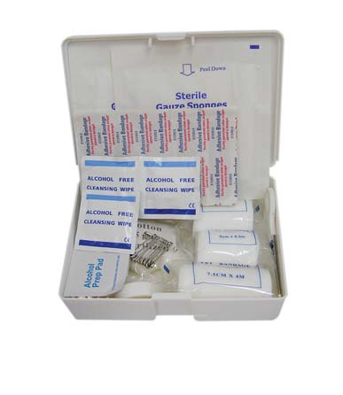 KIT PRONTO SOCCORSO FAI-DA-TE SERIE CASA-AUTO NO DPI Listino 1 box 2 box 3 box CF 3151640 10 iideale per un primo soccorso per ferite di piccola entità, utile complemento per autovetture private,