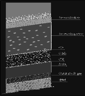 In linea di massima la copertura può essere sintetizzata come segue: Strato superficiale, spessore > 1m, che favorisca lo sviluppo delle specie vegetali Strato drenante, spessore > 0,5 m, per