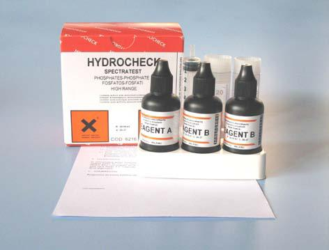 NOME DEL KIT : HCK COLORTEST FOSFATI 100 PPM Cod.