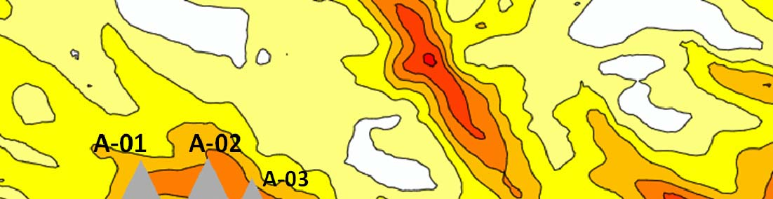 spaziale, che utilizza la soluzione del calcolo base come condizione al contorno per un nuovo calcolo della risorsa eolica.