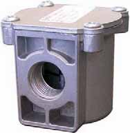 These filters are widely used for protection of control devices, pressure regulators, meters and on systems that requiring an high degree of filtration.