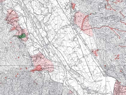 36 Sistema Informativo territoriale Regionale Studi geologici comunali La prevenzione del rischio idrogeologico attraverso una pianificazione territoriale compatibile con l assetto geologico,