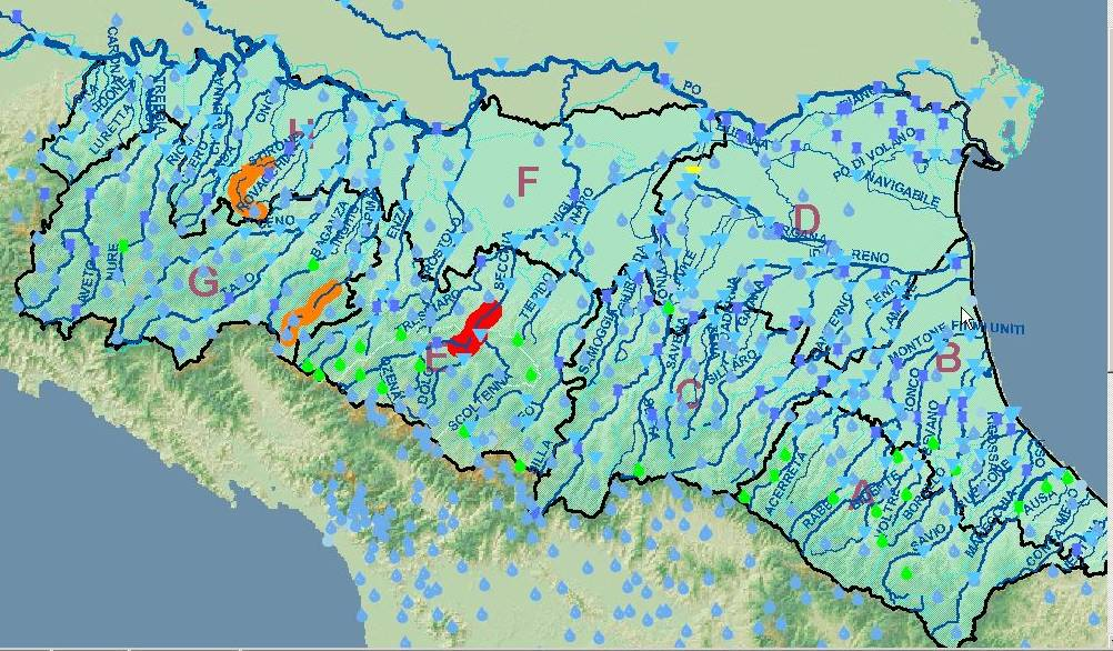 Misure di Preparazione (M41) - Sistema di Allertamento EVENTO IN ATTO SOGLIE arancione rossa Azioni in funzione dello scenario in atto PIANI DI EMERGENZA REGIONALE