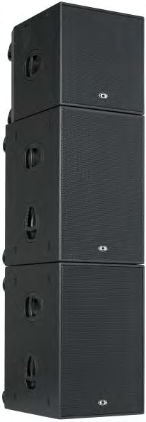 SISTEMA 16 DYNACORD XA2PRO POTENZA MASSIMA AMPLIFICATORE 4000W SPL MAX 120dB a 20 metri AUDIENCE 400-600 PERSONE PESO TOTALE DEL SISTEMA: 318 Kg 2 x