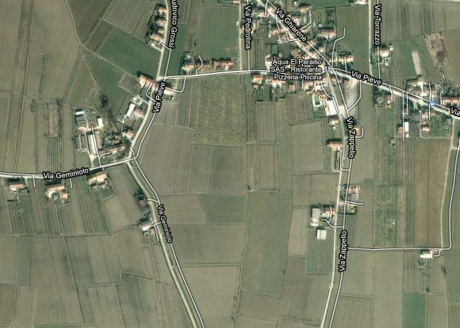 2.2.4-LOTTO 2:FOTOGRAFIE E PIANTE Figura 6: vista aerea della zona dove si trovano i beni immobili 3.