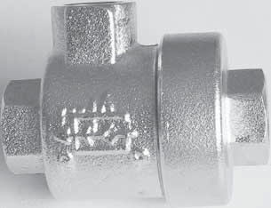 valvole di scarico rapido quick exhaust valves Corpo: ottone nichelato Valve body: nickeled brass codice code A B 6.626.0 6.