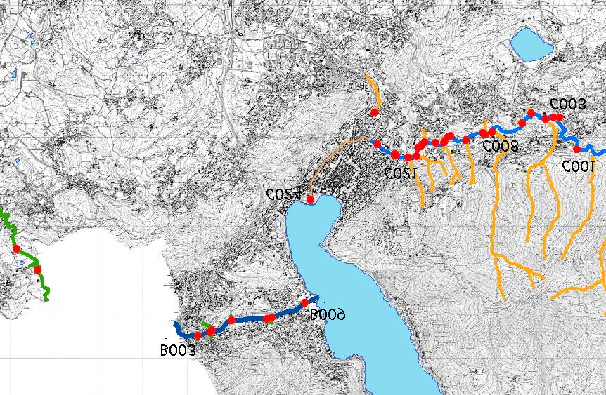 Su tali postazioni è stato formulato il giudizio relativo allo stato ambientale dei corsi d acqua sulla base dei criteri contenuti nell allegato 1 al DLgs 152/99, utilizzando i dati relativi a 12