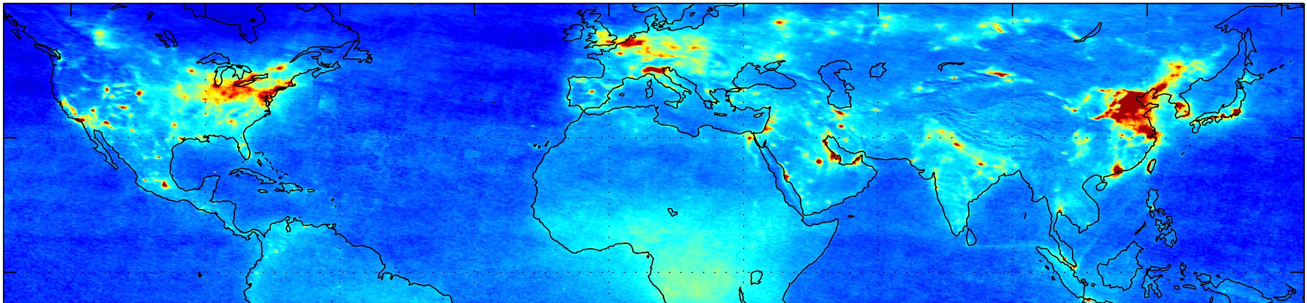 Misura della concentrazione di NO2 mediante Envisat NO2 from SCIAMACHY (Jan.