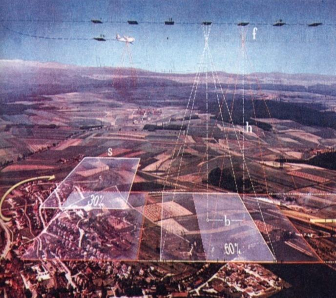 Progetto presa aerea: calcolo parametri del volo fotogrammetrico Occorre preliminarmente stabilire il GSD (Ground Sampling Distance Distanza di Campionamento a