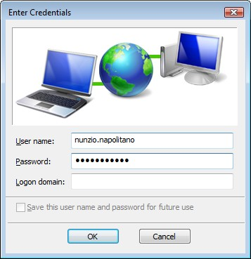 Connessioni successive Passo 1 Nel momento in cui la postazione Windows rileva la presenza della rete avvertendo l utente con un messaggio in basso a destra dello schermo (Figura 12) Figura 12