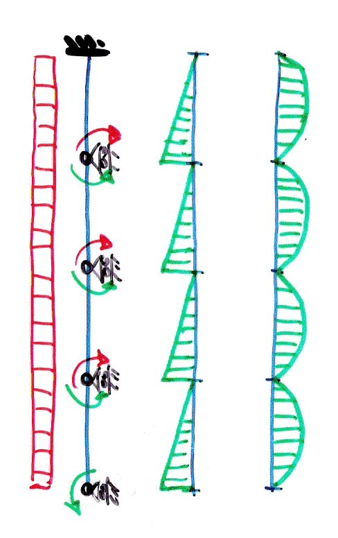 Valutazione dell eccentricità Schema strutturale semplificato di