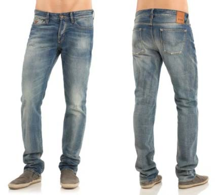 Pantaloni jeans da uomo Semplice jeans. Taglie S/ M/L/XL. 100% cotone.