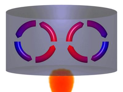 La convezione termica: - fluidi Aumentando di temperatura, il fluido a contatto con il