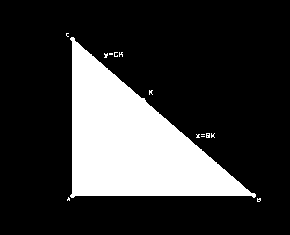 In un triangolo rettangolo l ipotenusa è 0 cm più lunga di un cateto e questo è 5 3 della sua proiezione sull ipotenusa stessa.
