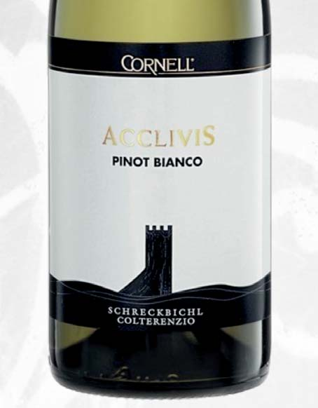 PINOT BIANCO ACCLIVIS 2007 Gli antichi Romani furono i primi a scoprire la spiccata vocazione vitivinicola del dolce paesaggio collinare che circonda Cornaiano ( acclivitas designa in latino un