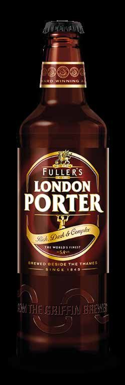 Classica Porter inglese caratterizzata da un colore bruno scuro.