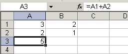 I riferimenti relativi Per impostazione predefinita Excel utilizza i riferimenti
