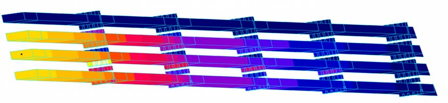 Distribuzione con Canalis: perdite in linea ridotte del 20% Canalis è più efficacie sul livello della conduzione di corrente (dissipazione del calore, densità di corrente, ecc) rispetto ai cavi.