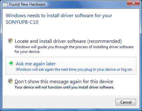 Installazione del driver della stampante in Windows Vista Prima dell installazione Aggiornamenti di versione Se si sta aggiornando un driver stampante, rimuovere sempre la versione precedente prima