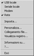 Windows: dopo aver installato il software Palm Desktop attenersi a quanto segue: Verificare che l'icona HotSync sia visualizzata in basso a destra nella barra delle applicazioni di Windows.