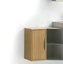 14 Open round wall cabinet Ø 50 D.