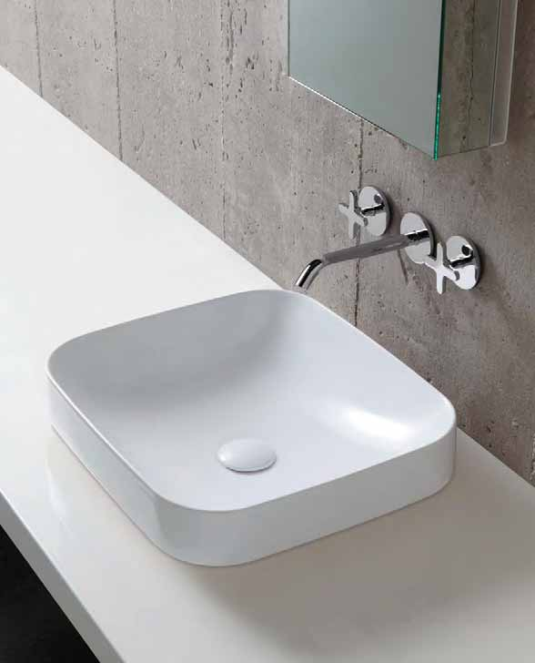 04. 01. 02. 03. 01. lavabo incasso/appoggio SOFT cm 45x40 ESO 45. ESO 45 cm 45x40 inset/over-counter washbasin. 02. lavabo incasso/appoggio SOFT cm 60x40 ESO 60.