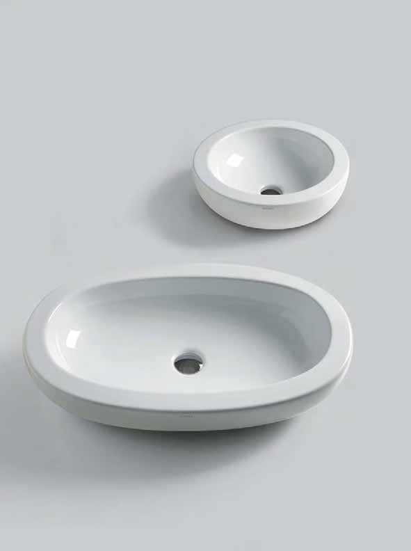 01. 02. 01.lavabo appoggio 45 x45 VER 45/APP cm 45x45 VER 45/APP over-counter washbasin 02.