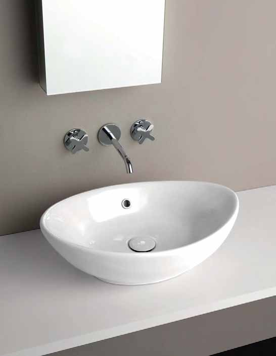 finishing, MIRROR BOOK mirror lavabo appoggio cm 55 OVA 55/APP / OVA