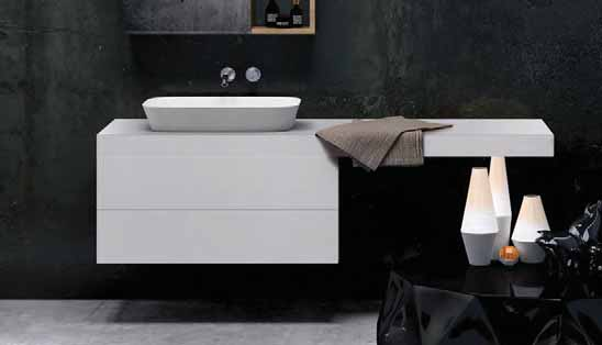 PRU 50/IN cm 50x40 over counter/inset washbasin.