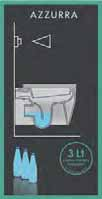 I sanitari Water Saving sono fatti per risparmiare fino al 70% di acqua ad ogni scarico grazie all abbinamento con le cassette di scarico e con la placca monoflusso.