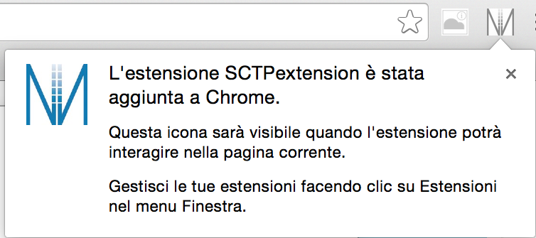 9) Al termine dell installazione verrà mostarto a video il seguente messaggio: