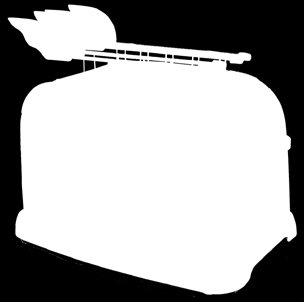 TOSTAPANE IN ACCIAIO - Potenza 850W max - Spegnimento Automatico