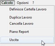 6 1.1 Piano ET Area pulsanti di controllo Tramite i pulsanti di controllo è possibile: creare un nuovo lavoro; eliminare un lavoro; aprire un lavoro esistente; accedere al gestore delle relazioni