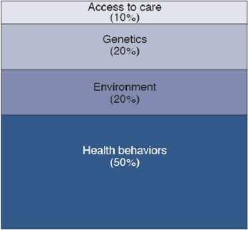 modelli centrati sugli stili di vita lifestyle models Determinants of health lo stato di salute è condizionato per il 50% dai