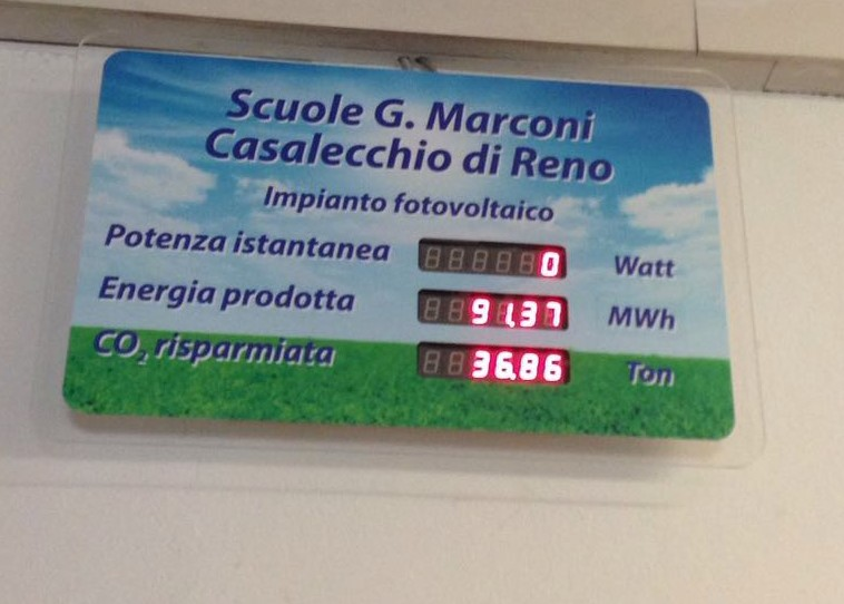 La Società Solare La città di Casalecchio e da alcuni anni che ha aderito alla Società Solare e in ogni scuola