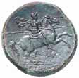 un ala - R/ Cavaliere con lancia su cavallo a d. - Mont. 5256; S. Ans. 909 (AE g.
