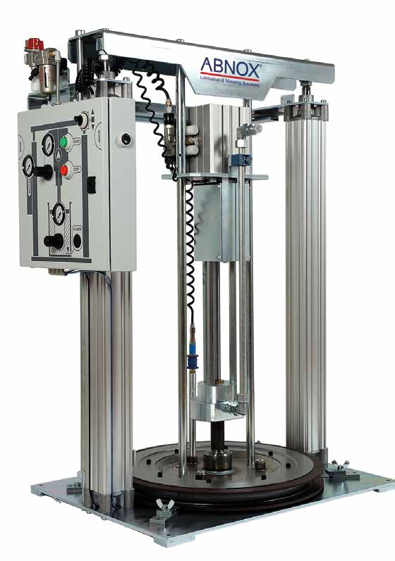 F come Facilità d uso La facilità d uso delle pompe di travaso fusti ABNOX è data dalla loro struttura costruttiva.